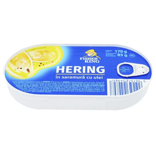 Оселедець Fisher King в олії 170г