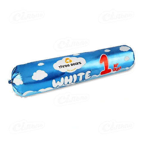 Морозиво Три ведмеді White 12%, 1кг