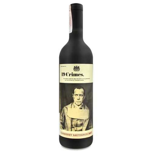 Вино 19 Crimes Cabernet Sauvignon червоне 0,75л