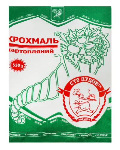 Крохмаль картопляний Сто Пудів м/у 320г