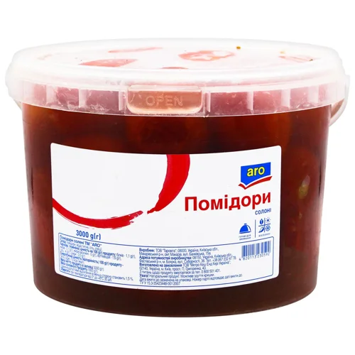 Помідори Aro солоні 3000г