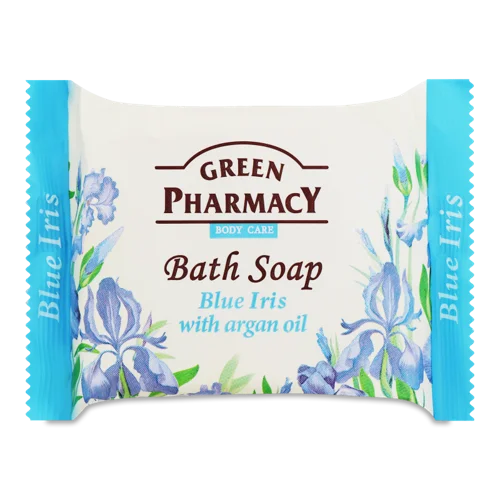 Туалетне Мило Blue Iris з Аргановою Олією Green Pharmacy, 100г