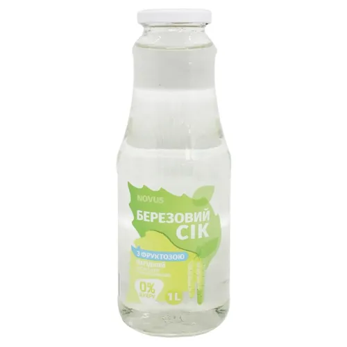 Сік березовий «Novus» з фруктозою 1л