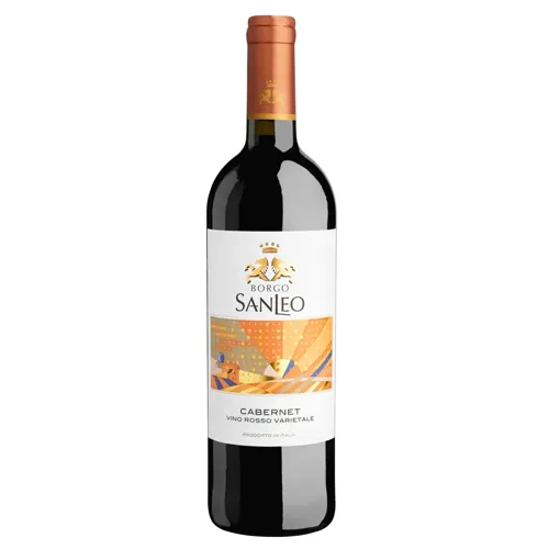 Вино Borgo San Leo Cabernet Vino Varietale чернове сухе 12% 0,75л