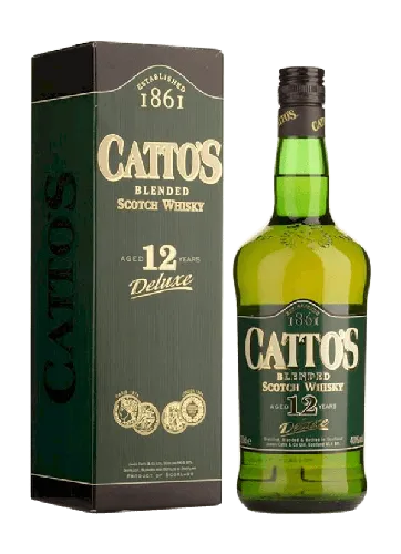 Віскі Catto's Deluxe 12 Y.O. 0,7л 40% в коробці