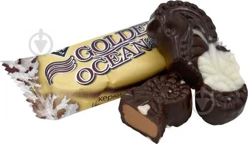 Цукерки з шоколадної глазурі з начинкою "Голден Оушн"