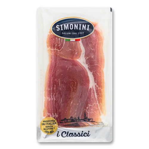 Прошутто Крудо Simonini Сиров'ялене, Вищого Ґатунку, 80г
