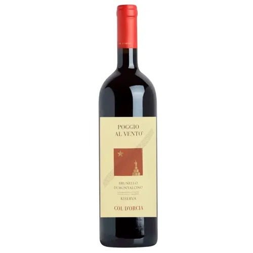 Вино Col d’Orcia Poggio al Vento Brunello di Montalcino Riserva червоне сухе 14,5% 0,75л