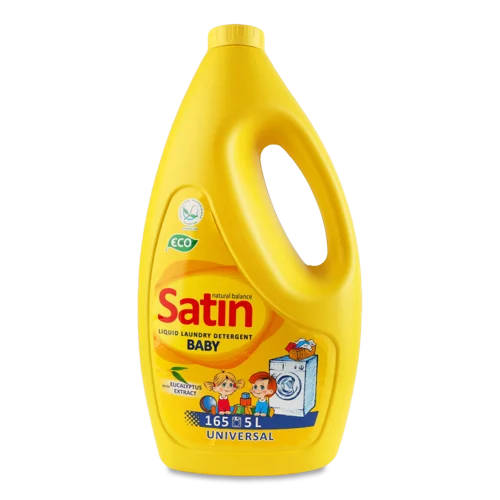 Засіб Мийний Рідкий Синтетичний для Прання Дитячого Одягу Universal Satin Natural Balance 5л