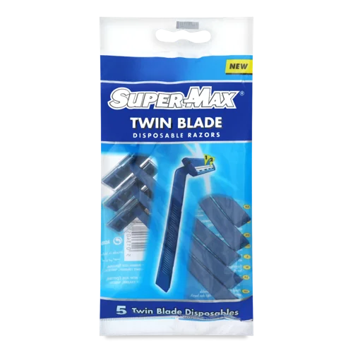 Верстат для гоління Twin Blade Super-max, 5 шт, в/ґ