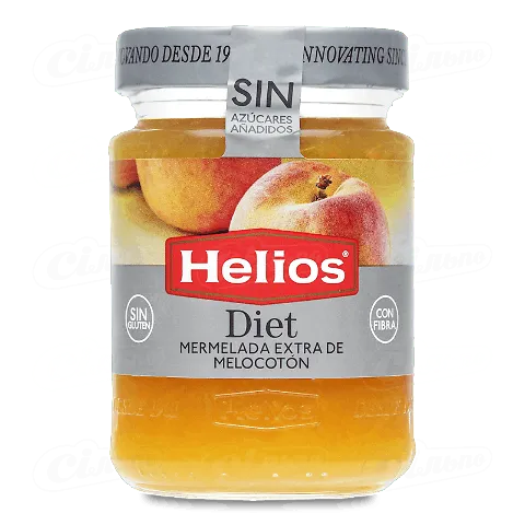 Джем Helios з персиків без цукру, 280г