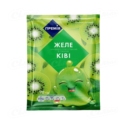 Желе «Премія»® зі смаком ківі, 90г