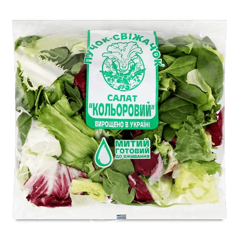 Салат Пучок-Свіжачок Кольоровий, 150г