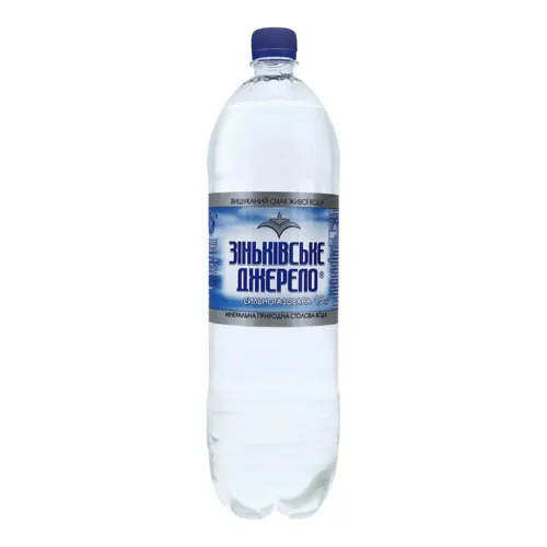 Вода мінеральна сильногазована Зіньківське Джерело 1.5л