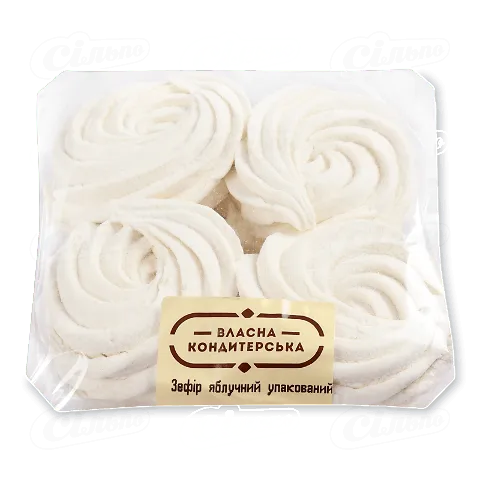 Зефір яблучний упакований, кг