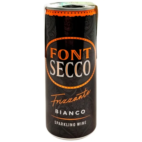 Вино ігристе Font Secco Frizzante біле напівсолодке 11% 250мл