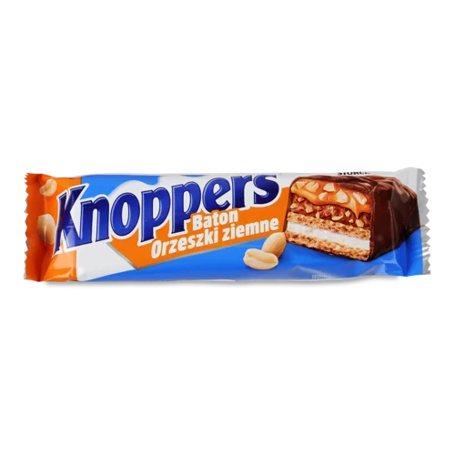 Вафельний Батончик З Арахісом Knoppers, в/ґ, 40г
