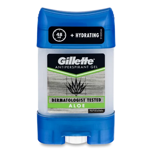 Дезодорант-антиперспірант Гелевий Aloe Gillette, 70 мл