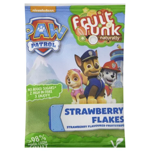 Снек Fruit Funk Paw Patrol фруктовий з полуницею 16г
