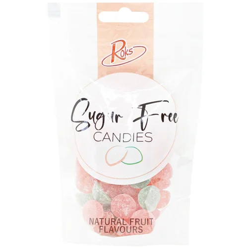 Цукерки Roks карамельні без цукру 75г