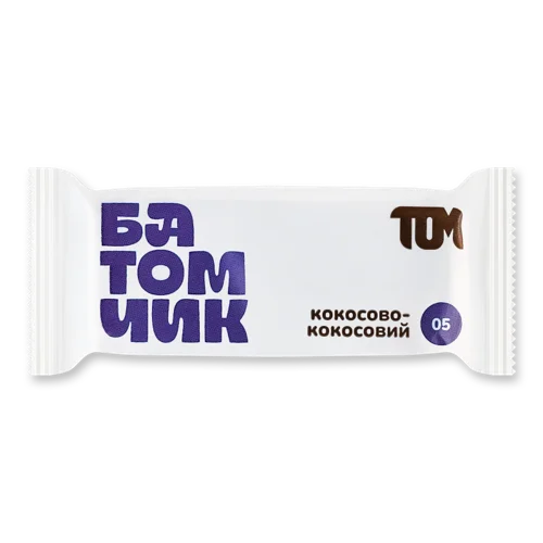 Батончик Кокосовий Вищого Ґатунку, 45г