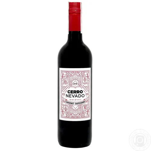 Вино Cerro Nevado Cabernet Sauvignon червоне сухе 12,5% 0,75л