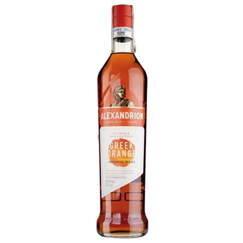 Міцний алкогольний напій Alexandrion Greek Orange, 25%, 0,7л