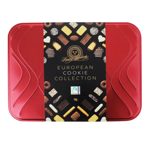Печиво Henry Lambertz 700г ж/б European Cookie Collection