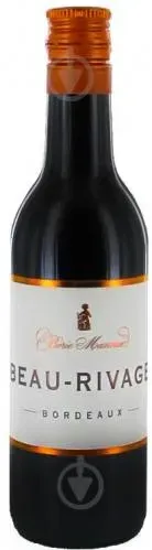Вино червоне сухе B.Manoux. Бо Ріваж 0.25л