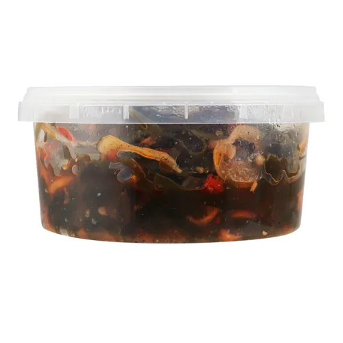 Салат з морської капусти маринований Ламінарія з паприкою Гурману по карману 350г