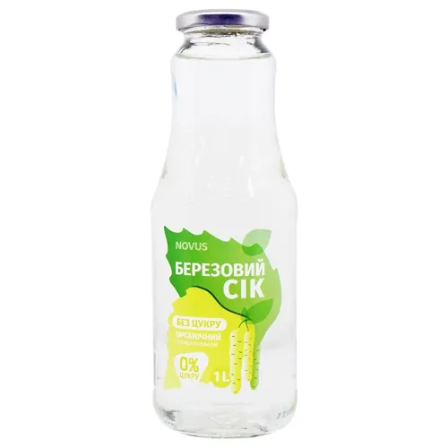 Сік Novus березовий без цукру 1л