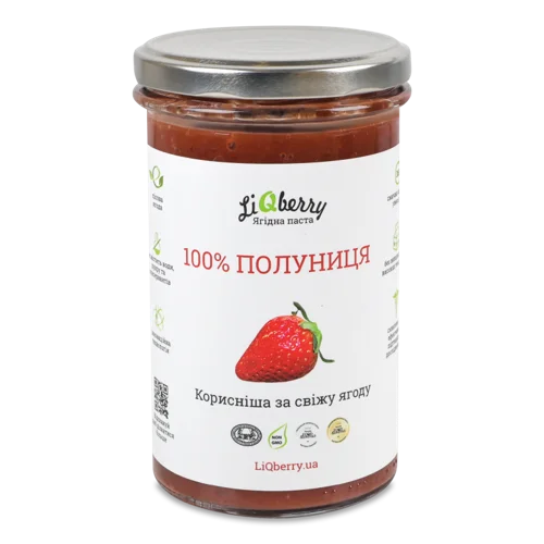 Паста Полунична LiQberry, с/б 0.545л