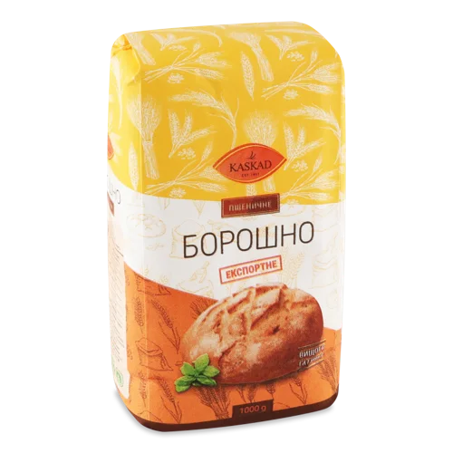 Борошно Пшеничне Вищого Ґатунку Kaskad, 1 кг