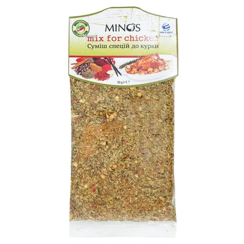 Суміш спецій Minos до курки 50г