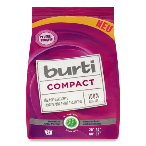 Пральний Порошок Універсальний Compact Burti, В/ґ, 1.1кг