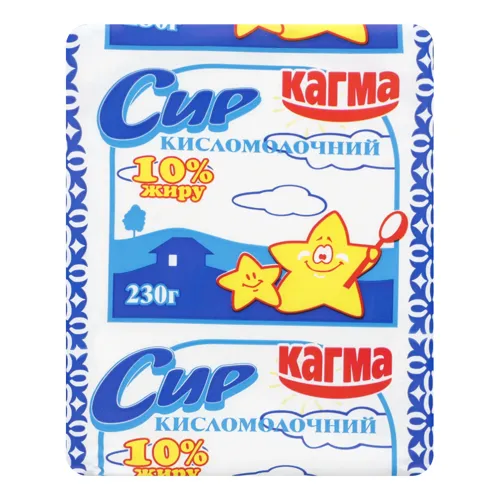 Сир кисломолочний 10% Кагма м/у 230г