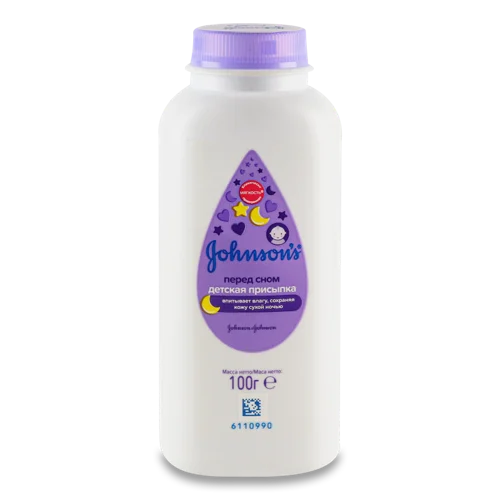 Дитяча Присипка Для Тіла Перед Сном Johnson's, 100 г