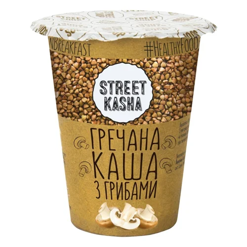 Каша Street Kasha Гречана з грибами 50г