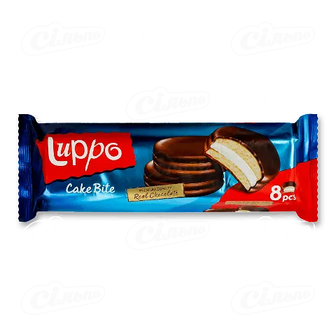 Кекс Luppo з маршмеллоу в молочному шоколаді 184г