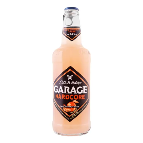 Пиво спеціальне 0.44л 6% пастеризоване Grapefruit&More Hardcore Seth&Riley's Garage