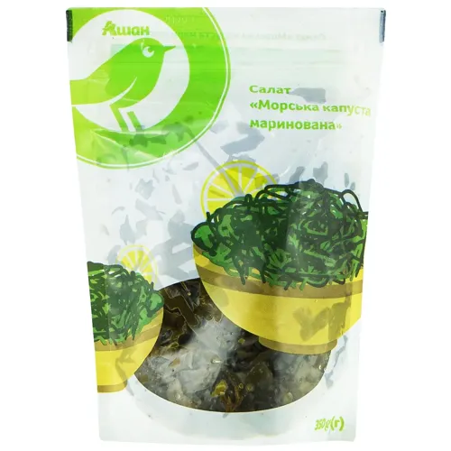 Морська капуста Ашан маринована 350г