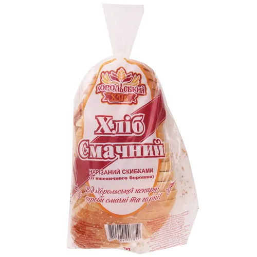 Хліб нарізний «Смачний Хорольський» 550г
