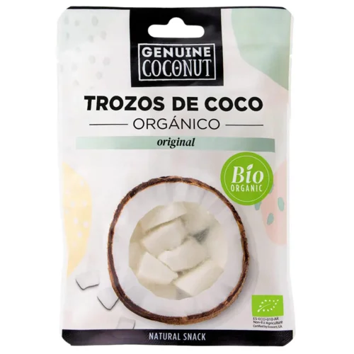 Кокос Genuine Coconut нарізаний 56г