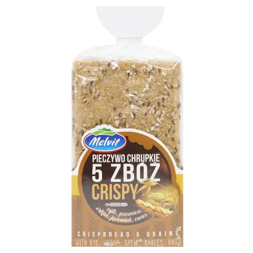Хлібці Melvit 5 злаків 130г