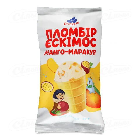 Морозиво Рудь Ескімос манго-маракуйя 80г