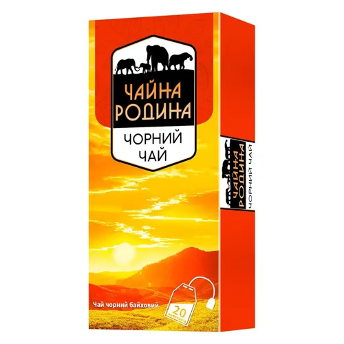 Чай чорний «Чайна родина» 20*1,5г