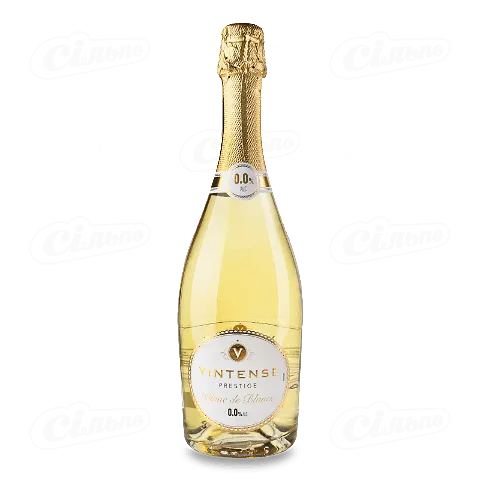 Напій на основі вина Vintense Prestige безалкогольний газований, 0,75л
