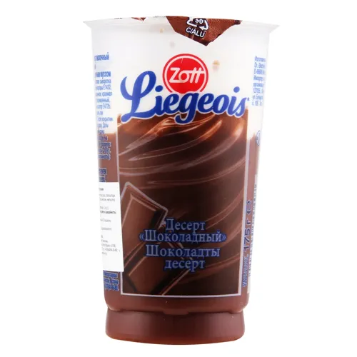 Десерт 2.4% молочний з вершковим мусом Шоколадний Zott Liegeois 175г
