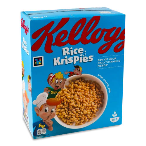 Сухий Сніданок Kellogg's Rice Krispies Рисовий, 300г