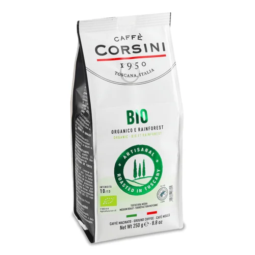 Кава мелена Caffe Corsini Bio смажена 250г